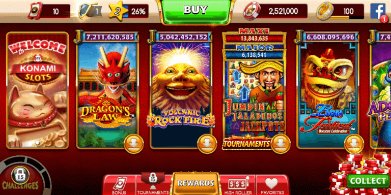 konami casino slot games
